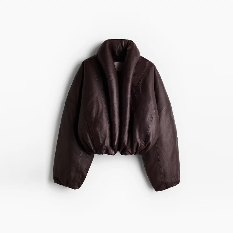 The Espresso Sculpt Puffer